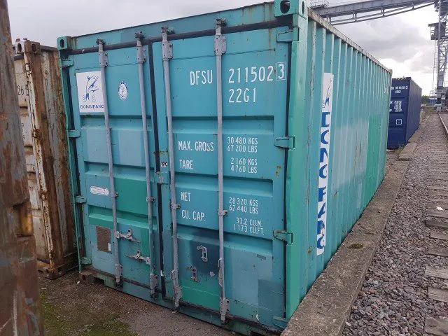 фотография продукта Аренда морских 20 футовых контейнеров